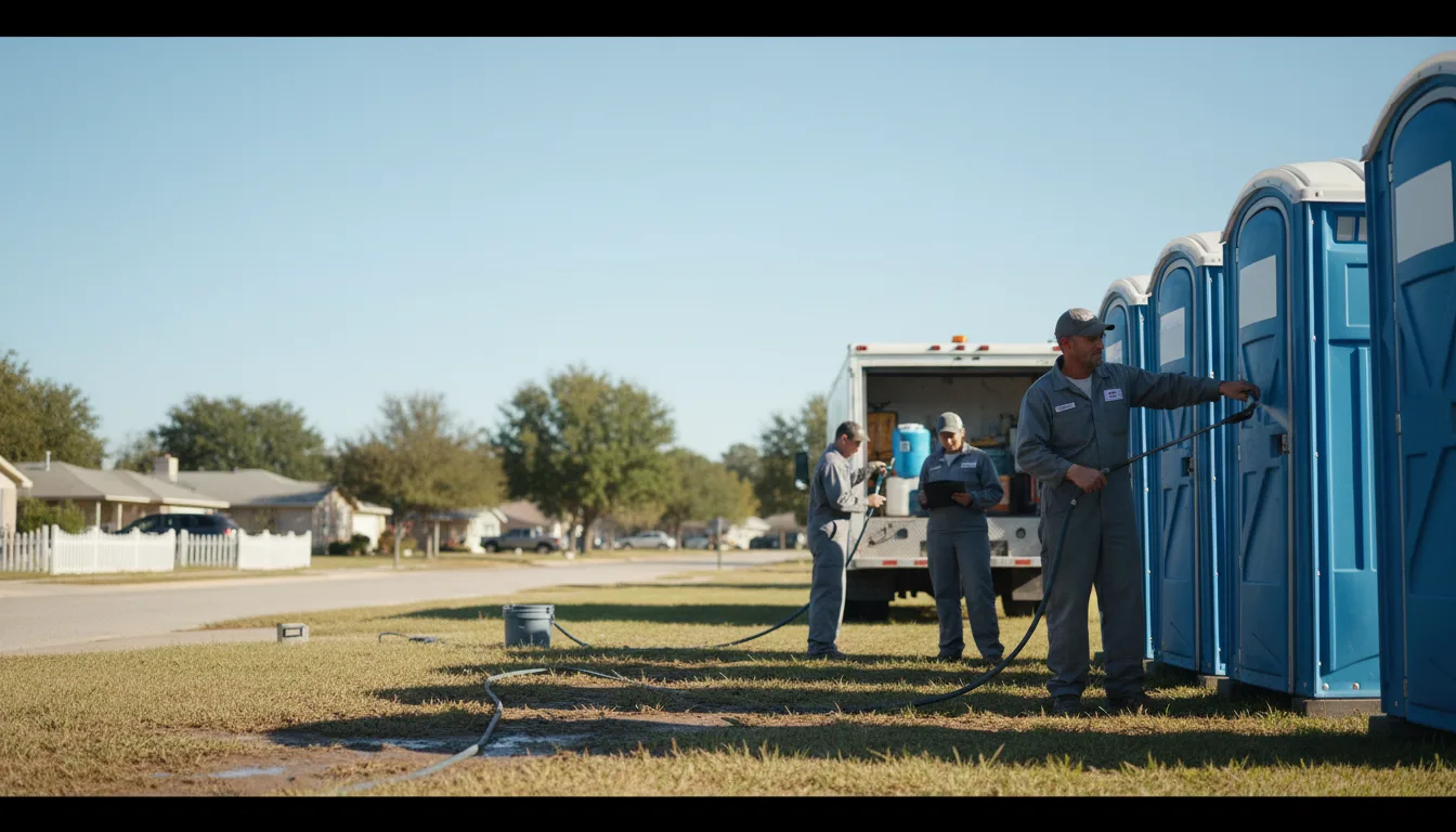Long-Term Portable Toilet Rental in Fluker, LA near me
